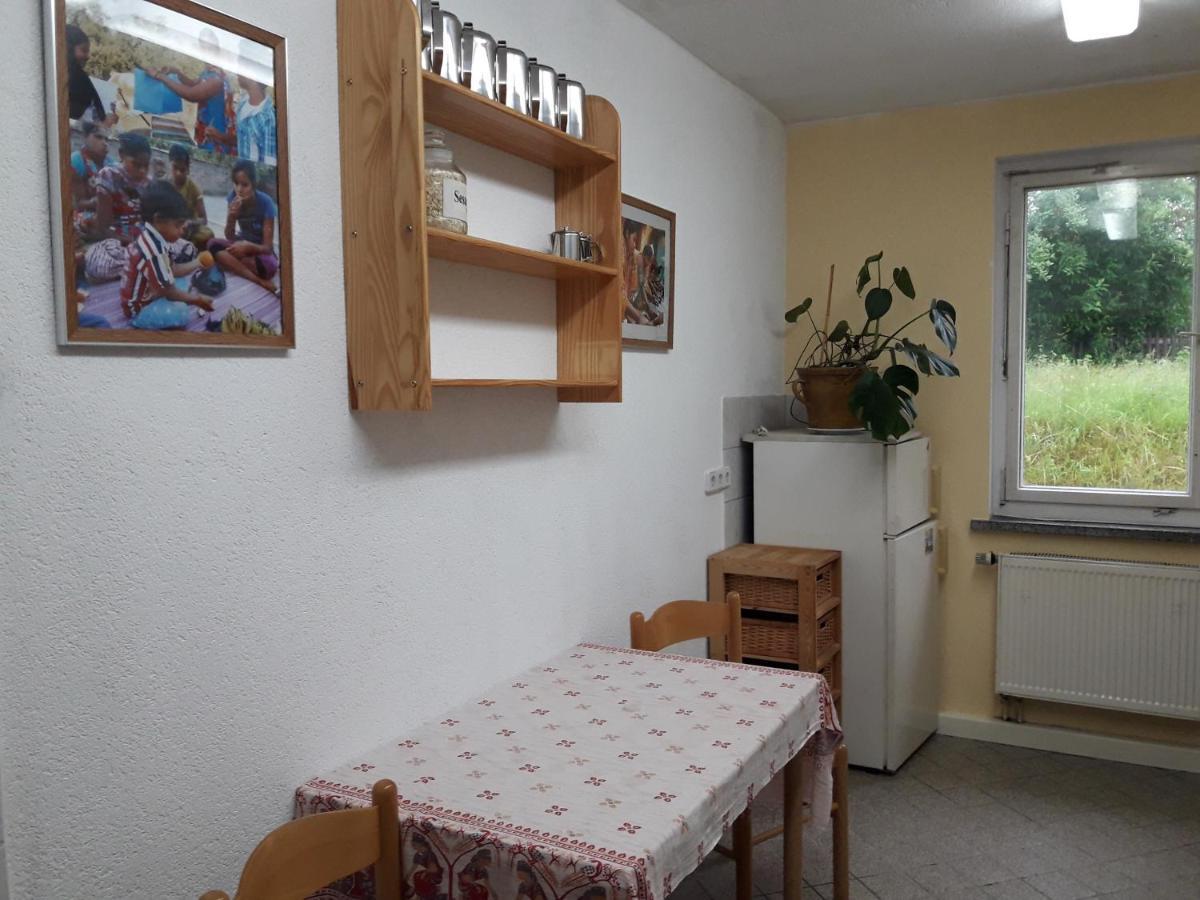 شقة Birkenhof Ashram Shanti Zimmer تسيتاو المظهر الخارجي الصورة