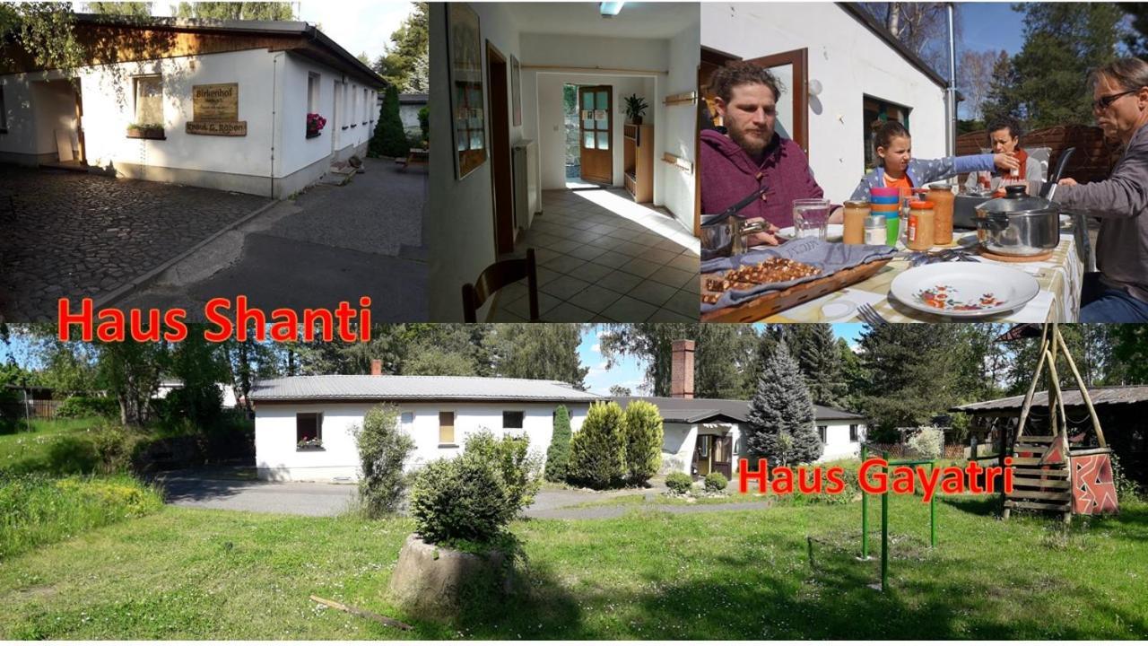 شقة Birkenhof Ashram Shanti Zimmer تسيتاو المظهر الخارجي الصورة