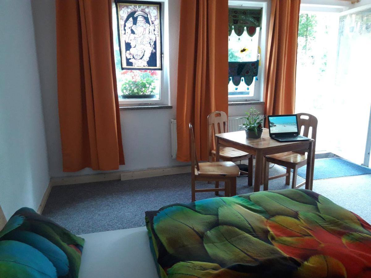 شقة Birkenhof Ashram Shanti Zimmer تسيتاو المظهر الخارجي الصورة