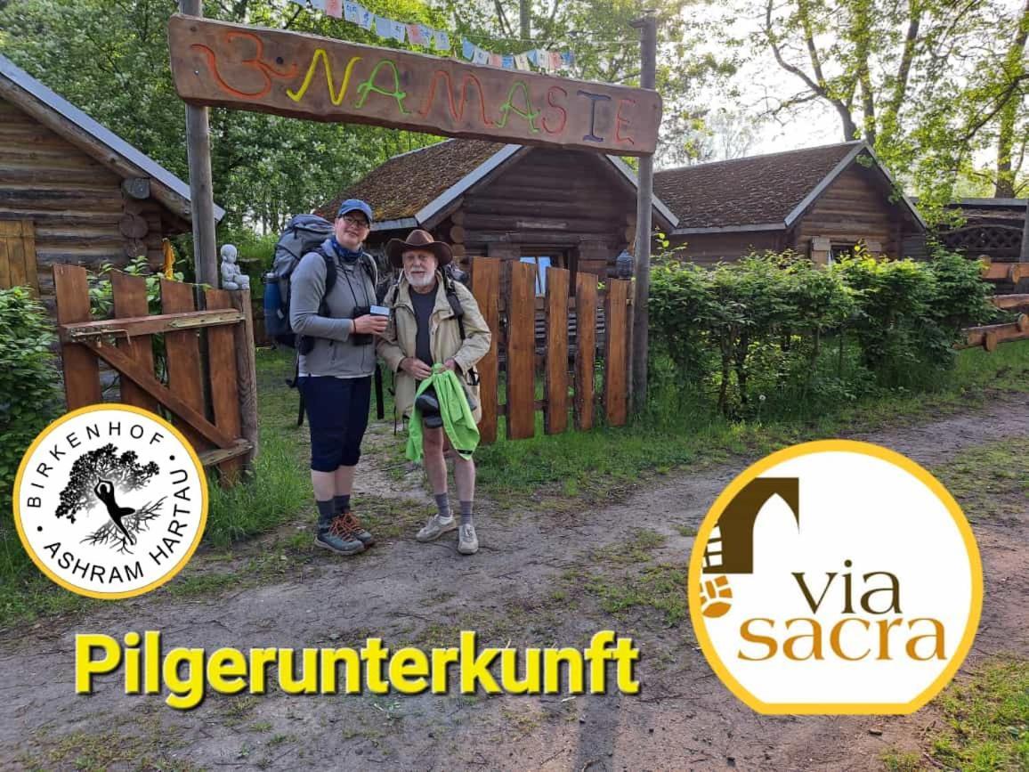 شقة Birkenhof Ashram Shanti Zimmer تسيتاو المظهر الخارجي الصورة